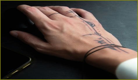 Simple Hand Tattoos For Men